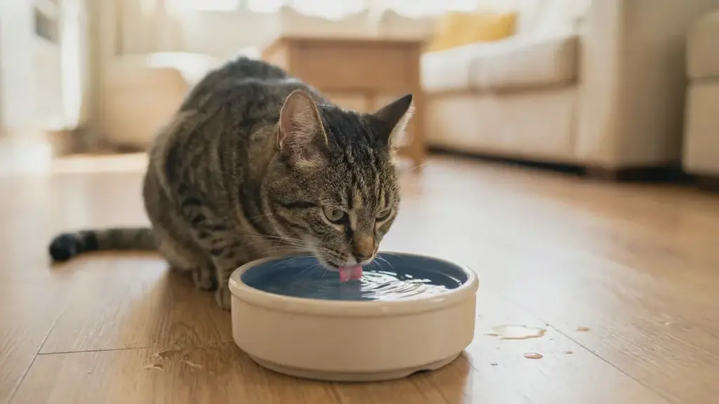 Drikker din kat for meget vand? Her er hvornår du skal bekymre dig