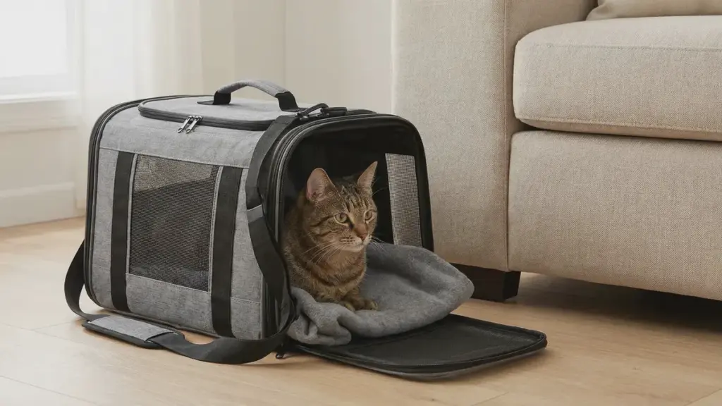 Sådan vælger du den bedste transportkasse til rejser med din kat: komplet guide
